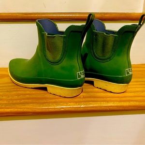Green L.L. Bean Wellies